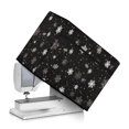 thumbnail image 1 of SEANATIVE Christmas Snowflake Dust Cover for Sewing Machine Universal Protective Cover Compatible with Most Standard Sewing Machines Accessories Decor Cover, 1 of 7