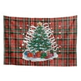 thumbnail image 1 of SEANATIVE Christmas Tree Tapestry Buffalo Grid Wall Tapestry 36H*24W Inches Tapestries for Bedroom Small Tapestry for Bedroom for Living Room Dorm Office, 1 of 6