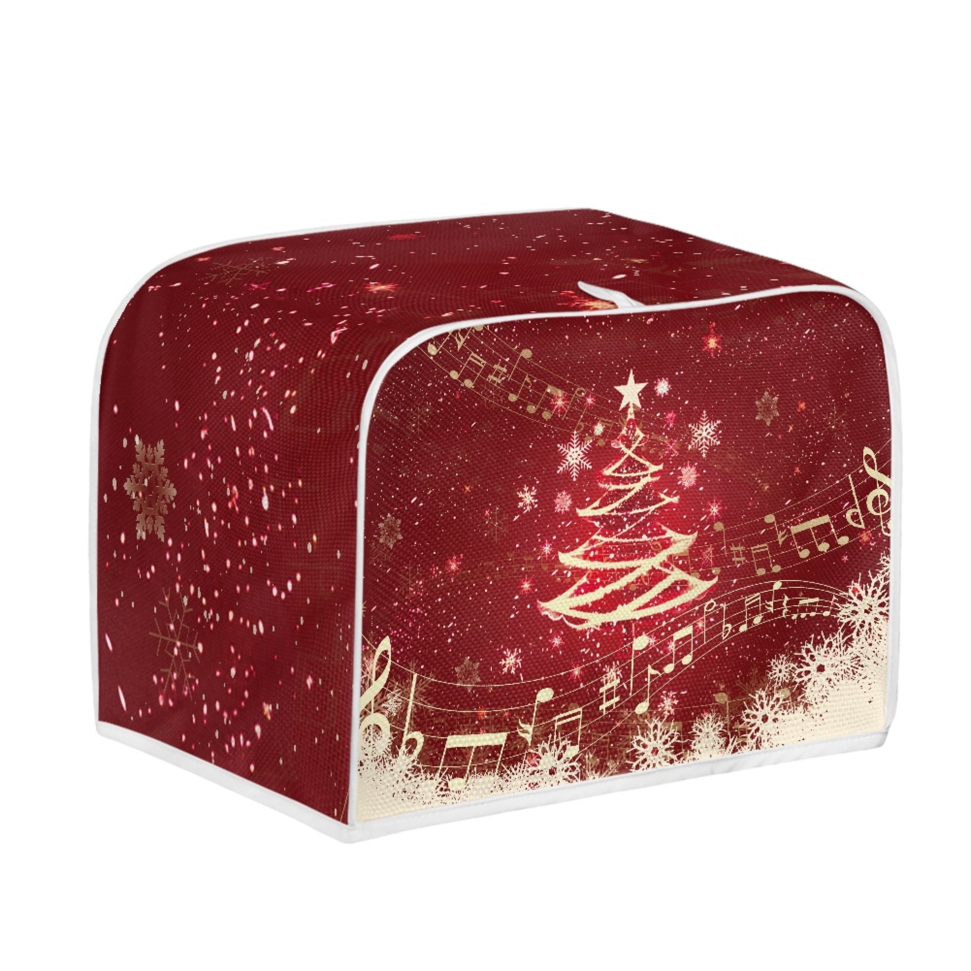 Tree Motif Toasters SEANATIVE Christmas Tree Toaster Bread Maker Cover Quilted Toaster ...