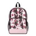 thumbnail image 1 of SEANATIVE Clear Backpack for Boys Girls Clear Backpacks Transparent Daypack with Adjustable Straps, See Through Book Bag Back to School Essentials, Paw Bone Pink, 1 of 7