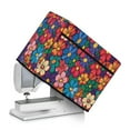 thumbnail image 1 of SEANATIVE Colorful Flowers Sewing Machine Cover with Pockets Washable Decorative Covers Compatible with Most Standard Sewing Machines Aesthetic Sewing Accessories, 1 of 7