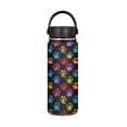 thumbnail image 1 of SEANATIVE Colorful Paws Insulated Water Bottle for Women Men Kids 20oz Vacuum Stainless Steel Water Bottle for Hot & Cold Drinks Great for Travel Canteen, 1 of 7