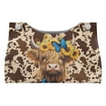 thumbnail image 1 of SEANATIVE Cow Print Tissue Box Cover PU Leather Tissue Holder Rectangle Tissue Box Organizer Cattle Tissue Paper Box Cover Portable Butterfly Tissue Holder for Travel Vanity Countertop Bedroom, 1 of 7