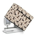 thumbnail image 1 of SEANATIVE Dachshund Paws Dust Cover for Sewing Machine Aesthetic Sewing Machine Protective Cover Compatible with Most Standard Sewing Machines Home Decoration, 1 of 7