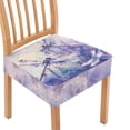 thumbnail image 1 of SEANATIVE Dragonfly Chair Covers Set of 2 Floral Chair Seat Covers for Dining Chairs Stretch Chair Protector Cover Scratch Resistant Dining Chair Slipcovers Dining Room Seat Covers for Chairs, 1 of 7