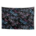 thumbnail image 1 of SEANATIVE Galaxy Dragonfly Bedroom Tapestry Moon Door Tapestry Mini Wall Tapestry for Living Room Tapestry 36H*24W Inches Compact Tapestry Apartmen Tapestry for Dorm Room, 1 of 1