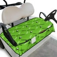 thumbnail image 1 of SEANATIVE Golf Ball Golf Cart Seat Cover Soft Golfcart Cushion with Pockets, Universal Golf Cart Seat Blanket for 2 Person Seats, All Seasons Use, Light Green, 1 of 7