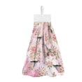 thumbnail image 1 of SEANATIVE Hummingbird Hanging Hand Towels for Kitchen Decorative Floral Fast Drying Hand Towels for Bathroom Set of 2 Portable Hand Dry Towel with Hanging Loop Machine Washable Hang Towel, 1 of 7