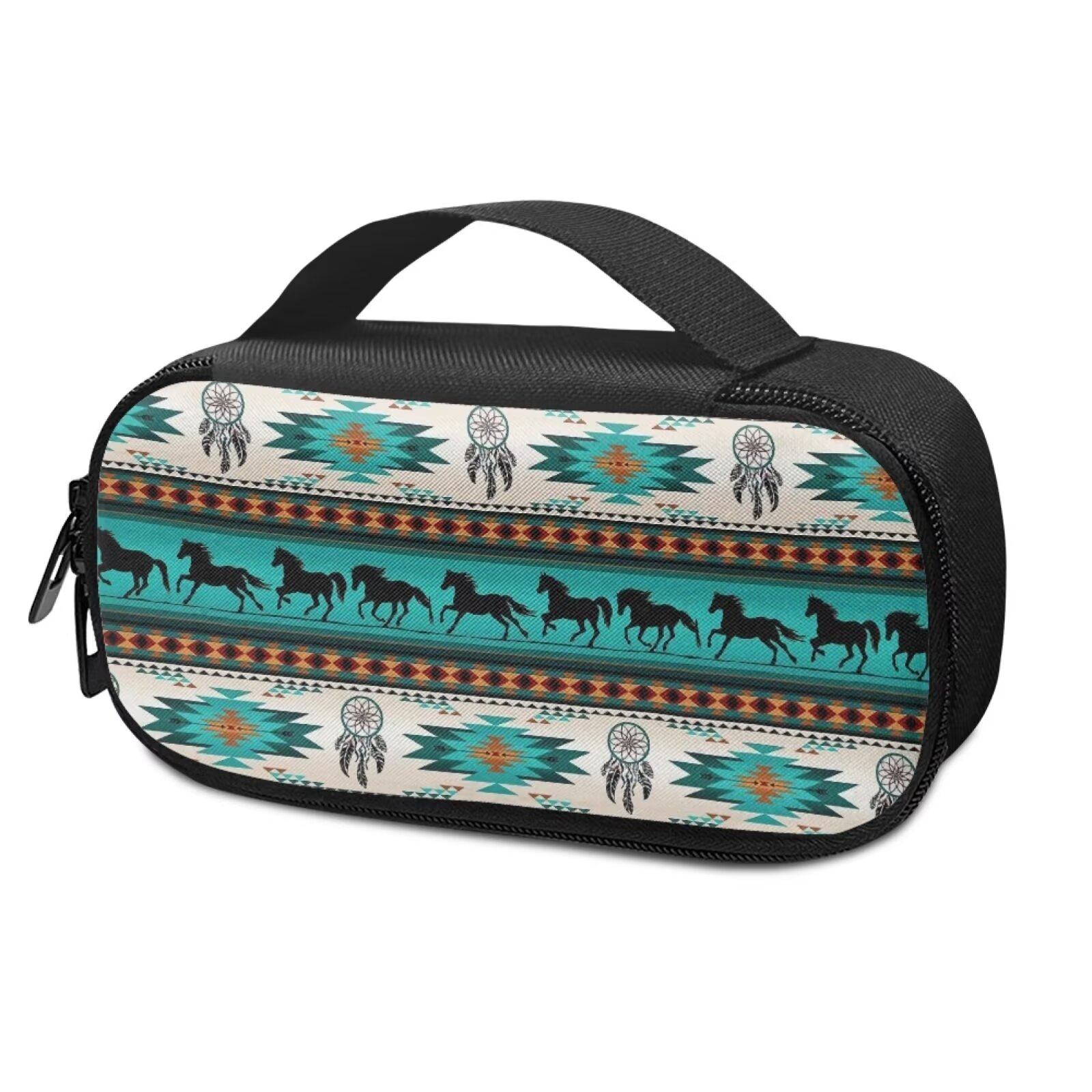 SEANATIVE Insulated Insulin Packages with Handle Portable Aztec Tribal