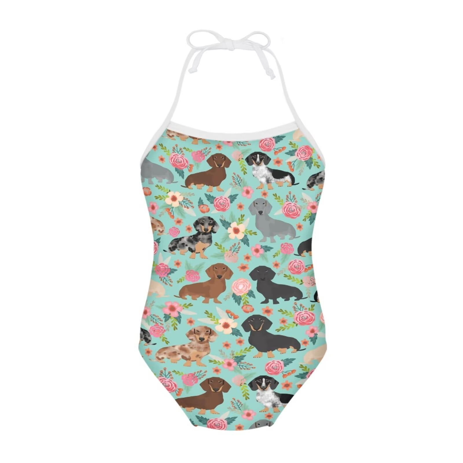 SEANATIVE Kids One Piece Swimwear for Girls Size 5-6 T Comfortable
