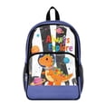 thumbnail image 1 of SEANATIVE Kids Transparent Backpack Clear Bookbag See Through School Bag Heavy Duty PVC 2026 Trendy Backpacks for Preschool Elementary Students, Dinosaur Planet Print, 1 of 7