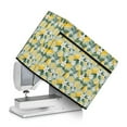 SEANATIVE Lemon Flower Sewing Machine Cover Soft Sewing Machine Case Dust Sewing Machine Cover