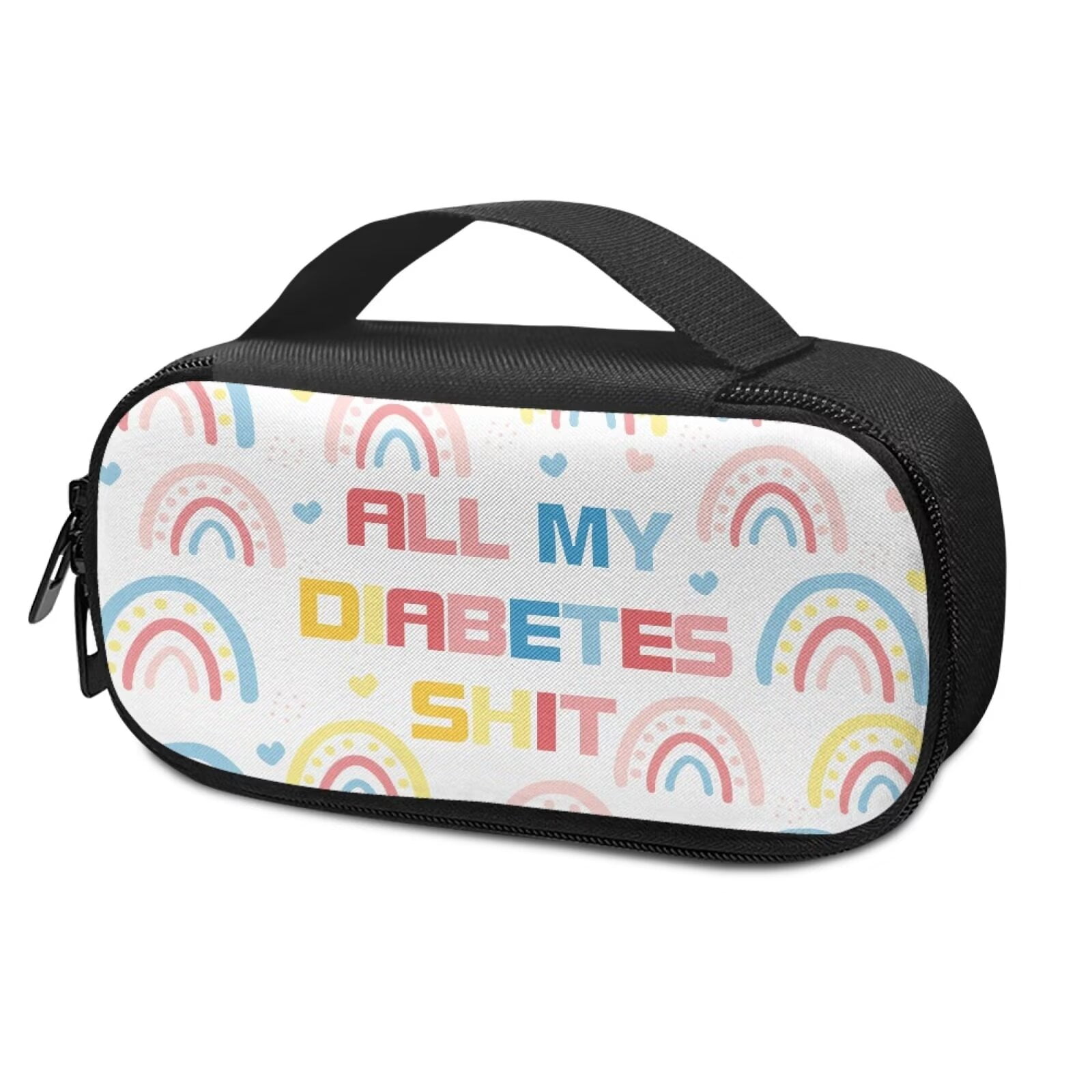 SEANATIVE Love Rainbow Insulin Packages Soft Diabetic Insulin Cooler