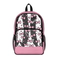 thumbnail image 1 of SEANATIVE Middle School Clear Backpack Kids Transparent Bookbag See Through Daypack Heavy Duty PVC Schoolbag School Accessory for Boys Girls Teens, Pink Bow Print, 1 of 7
