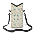thumbnail image 1 of SEANATIVE Mini Cell Phone Crossbody Purse Shockproof Universal Cellphone Bag for Men Women with Adjustable Strap, 8 x 4 inch, for Travel, Beach, Hiking, Outing, Dragonfly Flower Beige, 1 of 7