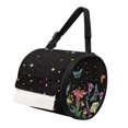thumbnail image 1 of SEANATIVE Mushroom Floral Round Tissue Holder Bag Star Butterfly Round Toilet Paper Holder for Camping Office Aesthetic Tissue Box Organizer with Adjustable Strap, 1 of 7
