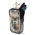 thumbnail image 1 of SEANATIVE Neoprene Eyewear Pouch Zipper Glasses Case Shockproof Anti-Scratch Eyeglasses Case Lightweight Women Men Sunglasses Holder Bag for Outdoor Office Travel, Deer American Flag Camo, 1 of 7