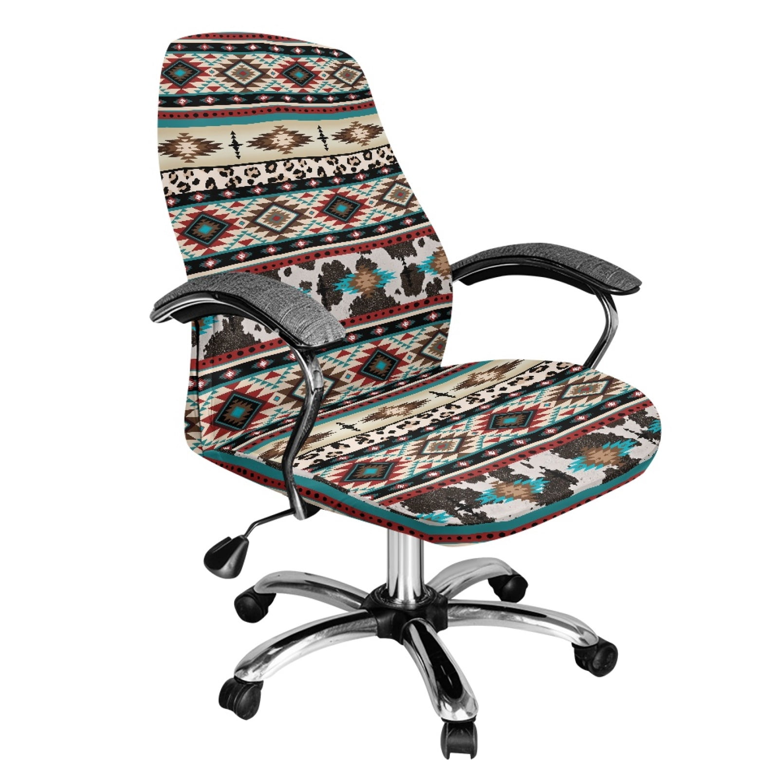 SEANATIVE Office Chair Cover Desk Chair Slipcover Swivel Chair Cover ...