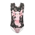thumbnail image 1 of SEANATIVE Pink Sakura Kids Bathing Suit One-Piece Quick Dry Axolotl Tankini Swimsuit for Girls Lightweight Swimwear Body Suits Size 13-14 Years, 1 of 7