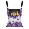 thumbnail image 1 of SEANATIVE Purple Marble Clothespin Pouch Butterfly Clothespin Bag with Hanging Hook Soft Clothes Pin Hanging Bag Clothespin Storage Organize Clothespin Bag, 1 of 7