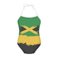 thumbnail image 1 of SEANATIVE Quick Dry Kids Bikini Swimsuit One Piece Elastic Jamaica Flag Girls Bathing Suit Size 3-4 Years Durable Beach Swimwear Body Suits, 1 of 5