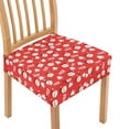 thumbnail image 1 of SEANATIVE Santa Claus Chair Covers for Dining Chairs Cute Chair Seat Covers Set of 6 Dining Room Chair Seat Protective Cover Christmas Decor Chair Cushion Cover for Home Restaurant, 1 of 7