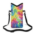 thumbnail image 1 of SEANATIVE Small Crossbody Phone Carry Pouch for Women Men with Removable Adjustable Strap Waterproof Mini Shoulder Bag Fits Most Smartphones, 8 x 4 inch, Colorful Tie-dye, 1 of 7