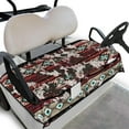 thumbnail image 1 of SEANATIVE Southwest Aztec Golf Cart Seat Covers with Pockets Universal Golf Cart Rear Seat Cover for 2 Person Seats Lightweight Golf Cart Seat Towel Golf Cart Accessories, 1 of 7