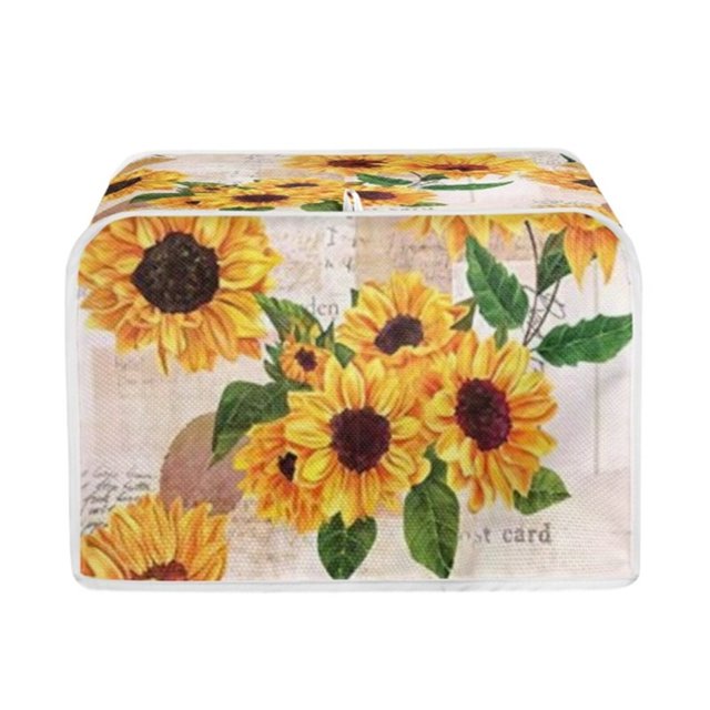 SEANATIVE Sunflower Print Toaster Cover WearResistant Kitchen