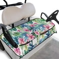thumbnail image 1 of SEANATIVE Tropical Flowers Golf Cart Seat Covers with 4 Front Pockets Non-Slip Golf Cart Seat Blanket Covers Universal Fit 2-Seat Golf Cart Women Men Golf Cart Accessories, 1 of 7