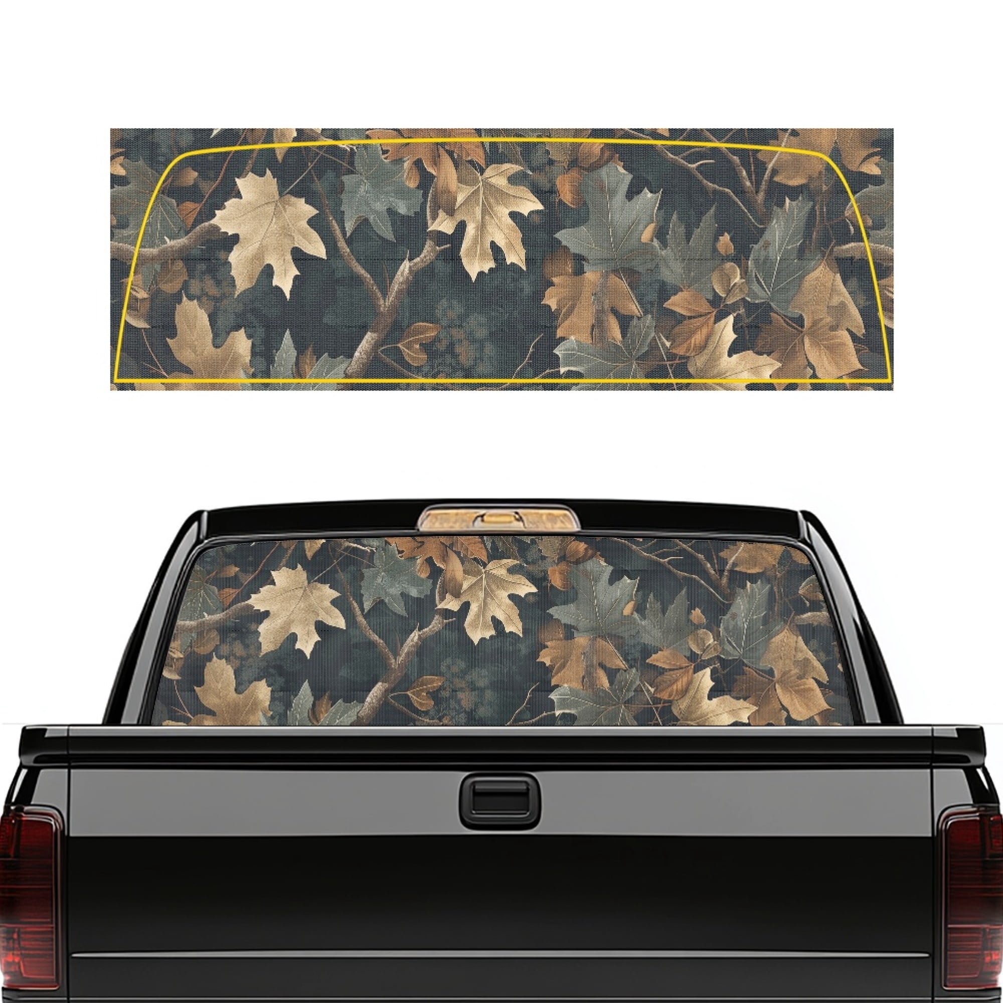 SEANATIVE Truck Rear Window Decal 66.9