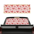 thumbnail image 1 of SEANATIVE Truck Rear Window Decal 66.9" x 22.4" Valentine's Day Decor Universal Fit One-Way Vision Privacy Protection Graphic Decal for Pickup Truck SUV Back Window, Pink Heart Print, 1 of 7