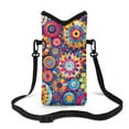 thumbnail image 1 of SEANATIVE Waterproof Phone Pouch Crossbody Cellphone Bag Case Sleeve with Shoulder Strap Small Satchel Bag Purse for Samsung Galaxy S24, S24+, A35, A25, S23+, Colorful Geometry Circle, 1 of 7