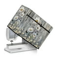 thumbnail image 1 of SEANATIVE Wood Daisy Cover for Sewing Machine Easy Storage Sewing Machine Protector Cover with Pockets Aesthetic Sewing Machine Cover Dust Cover with Pocket, 1 of 7