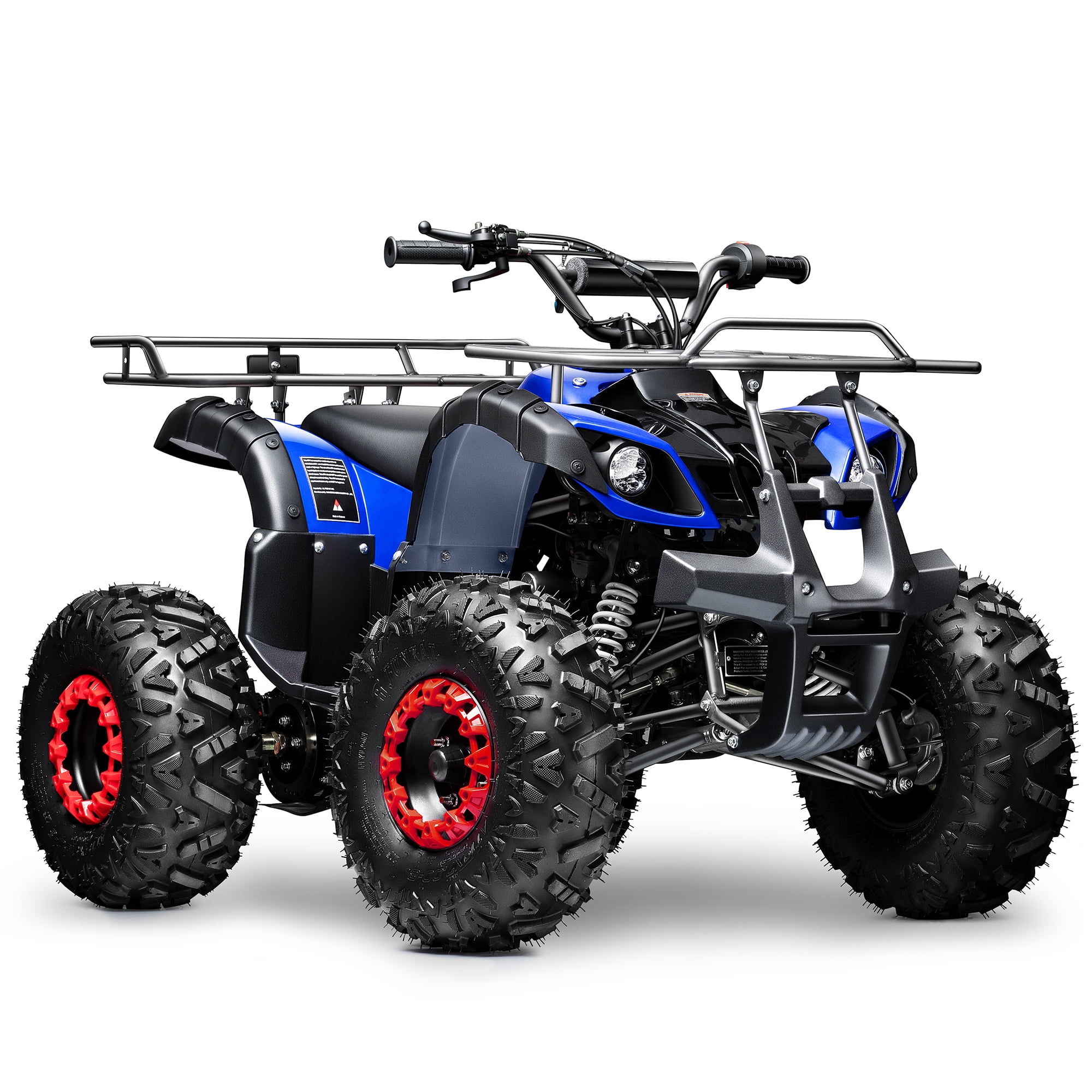 SEANGLES 125cc Kids Gas 4 Wheeler, Full Size ATV Quad with OffRoad