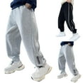 thumbnail image 1 of SEAOPEN Boys Sweatpants Lightweight Performance Fleece Joggers for Boys - Breathable Athletic Jogger Pants Black 11 Years, 1 of 7