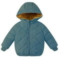 thumbnail image 1 of SEAOPEN Boy's Lightweight Puffer Jacket Warm Winter Coat Waterproof Outerwear Jackets Coats Blue,5 Years, 1 of 2