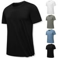 thumbnail image 1 of SEAOPEN Men's Short Sleeve Upf 50+ T-Shirt Quick Dry Athletic Running Swim Top Tee Performance Water Shirts Today White,L, 1 of 5