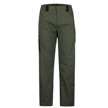 SEAOPEN Deals Men's Tactical Cargo Pants Water Resistant Hiking Pants Outdoor Work Pants with Multi Pockets Fall Savings Army Green,XXL