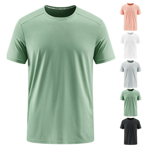 SEAOPEN Men's Tee Shirts Crew Neck Short Sleeve Shirt Lightweight Soft Tshirt Fit Summer Tops Today White,XL
