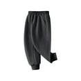 thumbnail image 1 of SEAOPEN Unisex Toddler Jogger Pants Kids Cotton Elastic Waist Winter Sweatpants Pants Dark Gray,13 Years, 1 of 3