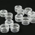 thumbnail image 1 of SEARCHI 2.5ML Sample  , Small  Mini ,  Plastic Sample Jars  Cosmetic, Creams, Makeup, Nails, Empty Round Sample, 1 of 4