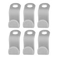 thumbnail image 1 of SEARCHI Clothes Hanger Connector Hooks 60 Packs,  Clips Space Saving Thicken Closet Hanging Organizer for Shirts Plastic Hangers,Gray, 1 of 6