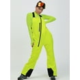 thumbnail image 1 of SEARIPE Women's Ski Snowboard Bib Pants Insulated Snow Overalls for Winter Outdoor Sports Waterproof Breathable Green M, 1 of 8