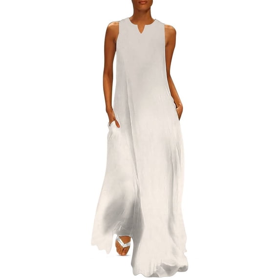 SEASHELL WHITE Long Dress Women's Summer Dress Elegant Guest Wedding ...