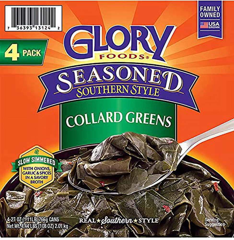 SEASONED COLLARD GREENS GLORY 4PK