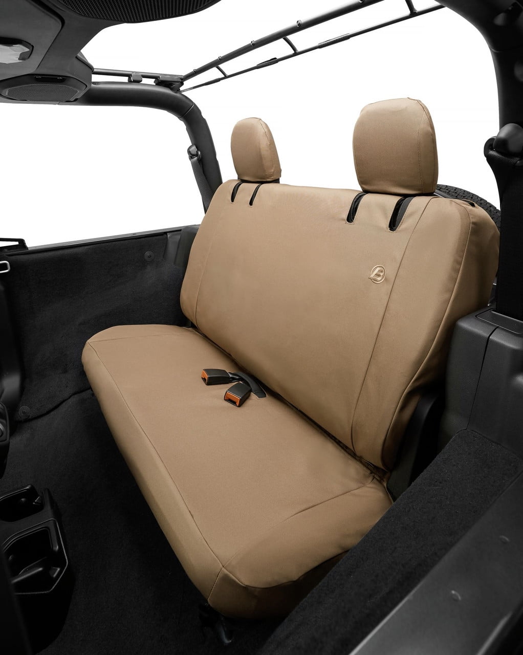 SEAT COVER; REAR Fits select: 2018-2019,2021 JEEP WRANGLER UNLIMITED
