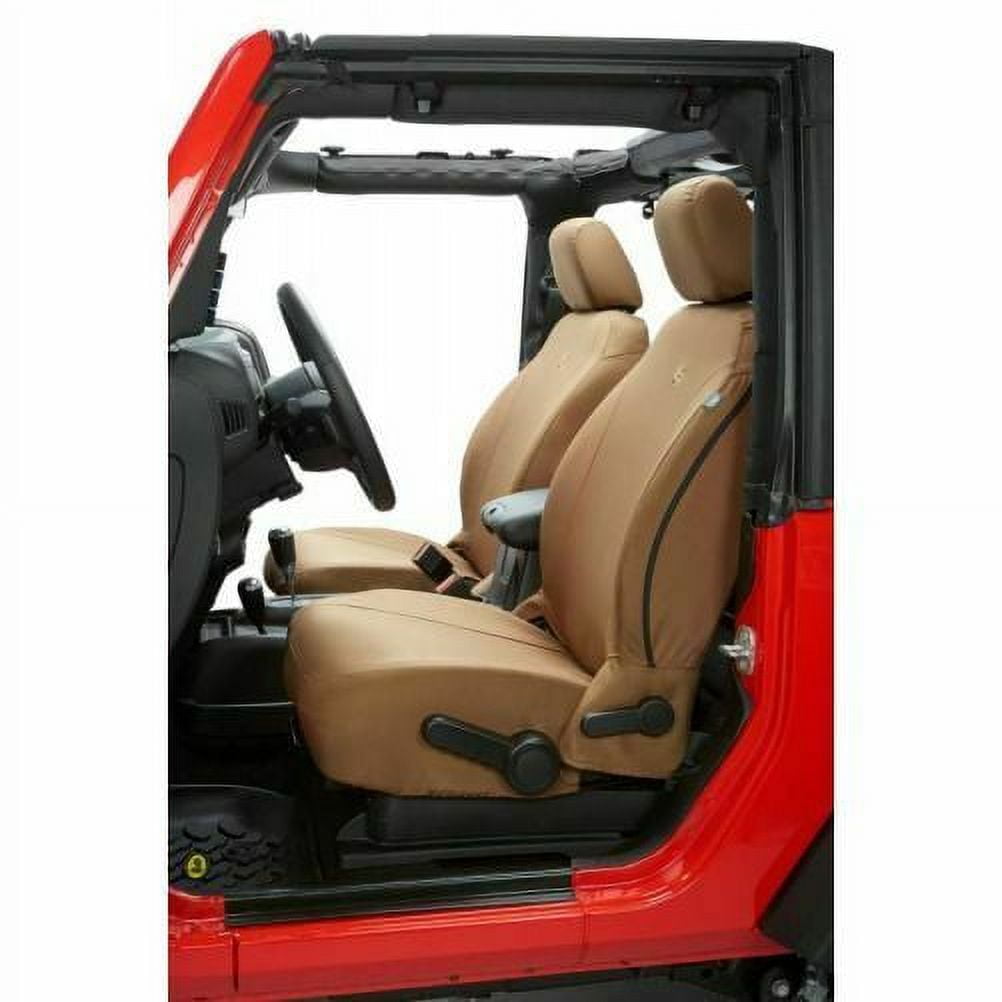 SEAT COVERS; FRONT Fits select: 2018-2019,2021 JEEP WRANGLER UNLIMITED