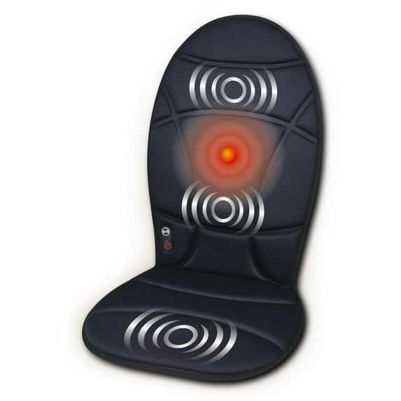 Health Touch Massage Seat Topper with Vibration and Heat for Back and Thigh Relaxation
