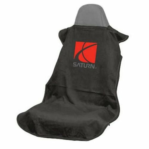 SEATARMOUR, Terry Velour Seat Protector Saturn Black